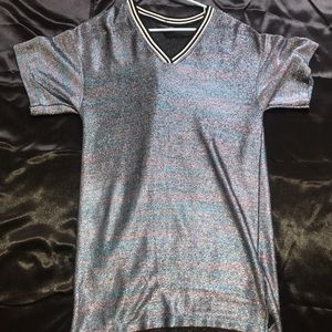 Sparkly T shirt dress.